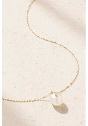 Mateo - 14-karat Gold, Pearl And Diamond Necklace - Off-white - One size