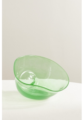 Completedworks - Thaw Asymmetric Recycled-glass Bowl - Green - One size