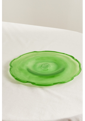 Completedworks - Recycled-glass Serving Plate - Green - One size