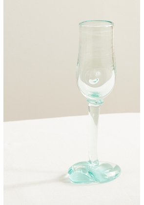 Completedworks - Thaw Recycled-glass Champagne Flute - Neutrals - One size