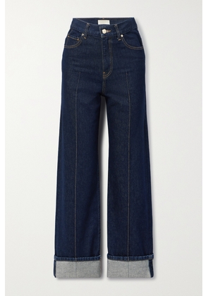 Ulla Johnson - The Genevieve High-rise Straight-leg Jeans - Blue - 24,25,26,27,28,29,30