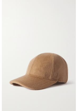 TOTEME - Doublé Wool And Cashmere-blend Baseball Cap - Brown - One size