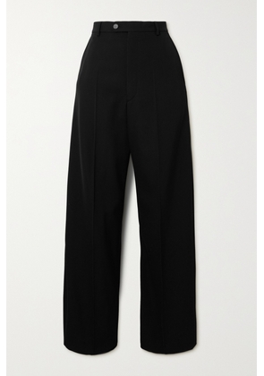 Balenciaga - Wool-barathea Wide-leg Pants - Black - FR34,FR36,FR38
