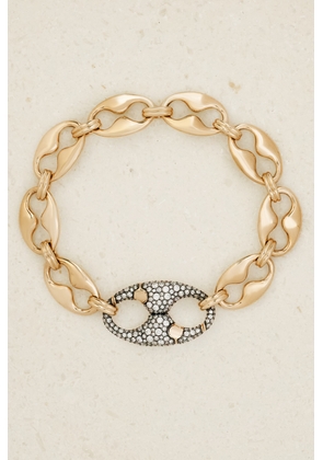 Lucy Delius - Persephone Rhodium-plated 14-karat Gold Diamond Bracelet - One size