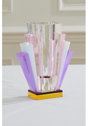 Reflections Copenhagen - South Beach Crystal Vase - Pink - One size