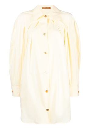 Rejina Pyo Mattie cotton shirtdress - Yellow