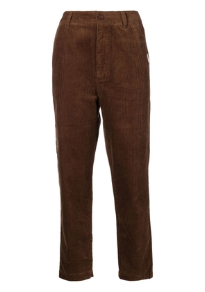CHOCOOLATE corduroy tapered trousers - Brown