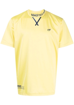MASTER BUNNY EDITION logo-print short-sleeve T-shirt - Yellow