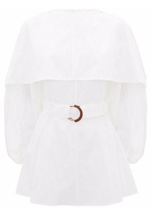 JW Anderson layered belted blouse - White