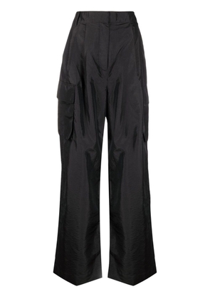 Tibi high-waisted cargo trousers - Black