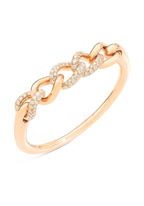 Pomellato 18kt rose gold Catene diamond bracelet