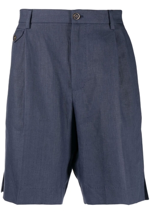 Dolce & Gabbana straight-leg tailored shorts - Blue