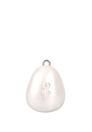 Simone Rocha nano Egg faux-pearl clutch bag - White