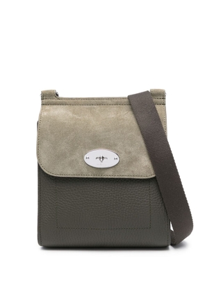 Mulberry small Antony leather messenger bag - Green