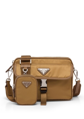 Prada Re-Nylon pouch crossbody bag - Brown