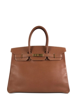 Hermès 1998 pre-owned Birkin 35 handbag - Brown
