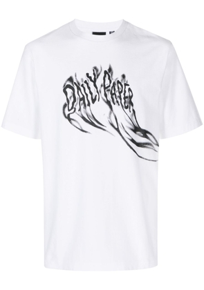 Daily Paper Rolandis logo-print cotton T-shirt - White