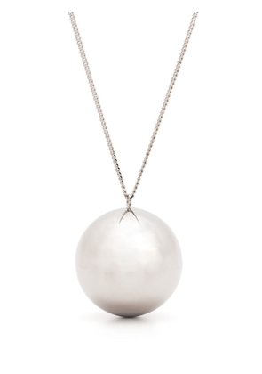 MM6 Maison Margiela statement pendant necklace - Silver