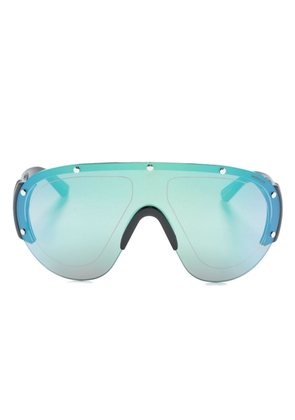 Moncler Eyewear Rapide shield-frame sunglasses - Black