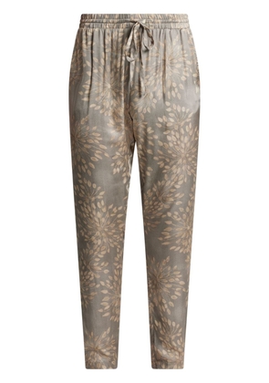 MOUTY floral-print tapered-leg track pants - Neutrals