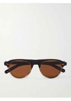 Mr Leight - Stahl Aviator-Style Acetate Sunglasses - Men - Black