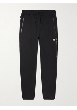 Moncler Genius - 7 Moncler FRGMT Hiroshi Fujiwara Tapered Logo-Appliquéd Sweatpants - Men - Black - S