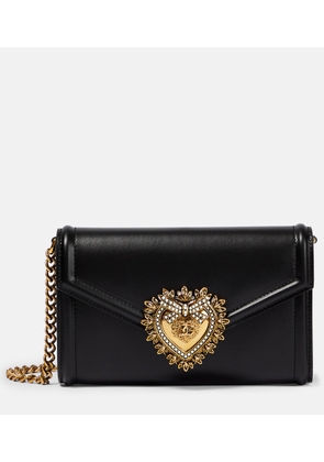 Dolce&Gabbana Devotion leather shoulder bag