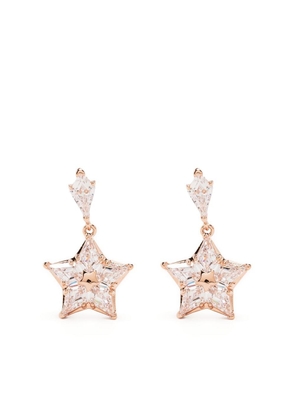 Swarovski Stella crystal-embellished drop earrings - Silver