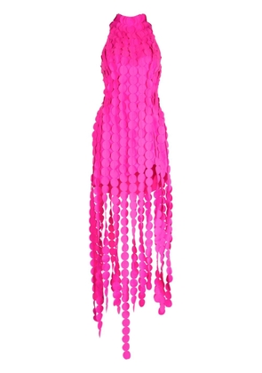 Acler Melrose detail-appliqué dress - Pink