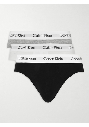 Calvin Klein Underwear - Three-Pack Stretch-Cotton Briefs - Men - Multi - M