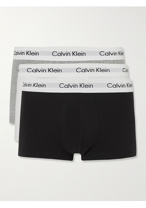 Calvin Klein Underwear - Three-Pack Stretch-Cotton Briefs - Men - Multi - S