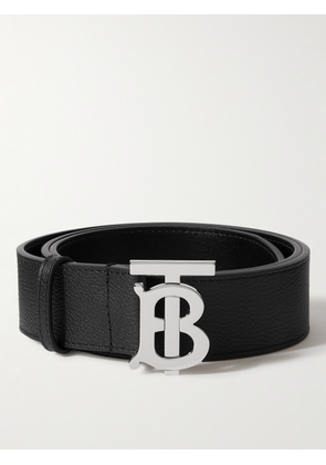 Burberry - 4cm Leather Belt - Men - Black - EU 85