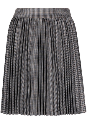 b+ab pleated mini skirt - Grey