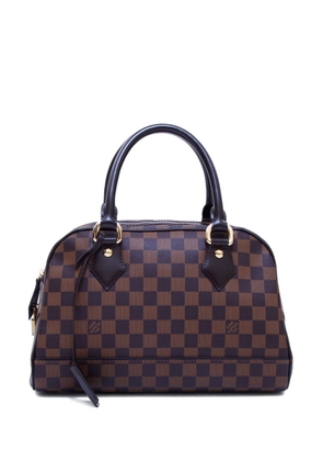 Louis Vuitton 2010 pre-owned Damier Ebène Duomo handbag - Brown