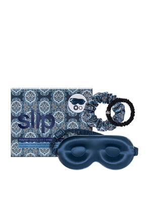 Slip Silk Mayfair Mask and Scrunchie Sleep Set