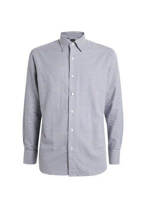 Brioni Cotton Check Shirt