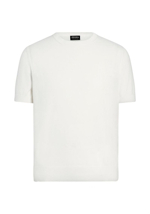 Zegna Cotton Knit T-Shirt