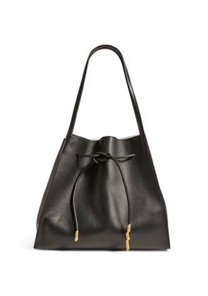 Lanvin Medium Leather Sequence Tote Bag