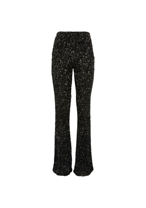 Alice + Olivia Sequinned Teeny Bootcut Trousers