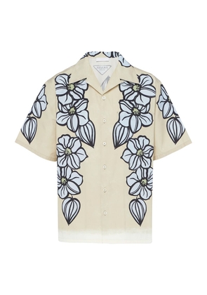 Prada Cotton Floral Shirt