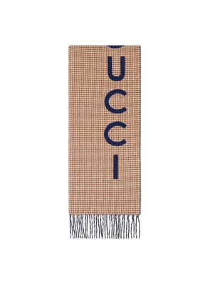 Gucci Cashmere Logo Scarf