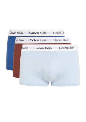 Calvin Klein Cotton Stretch Low-Rise Trunks (Pack Of 3)