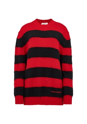Alexander Mcqueen Striped Sweater