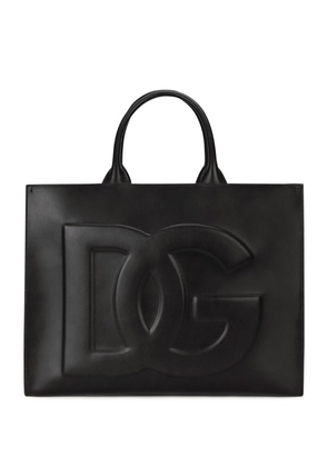 Dolce & Gabbana Leather DG Daily Tote Bag