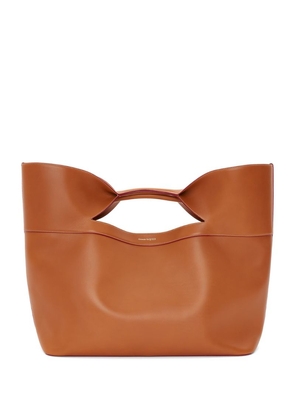 Alexander McQueen Leather The Bow Top-Handle Bag