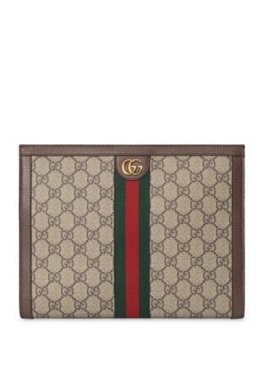 Gucci Canvas Ophidia GG Clutch Bag