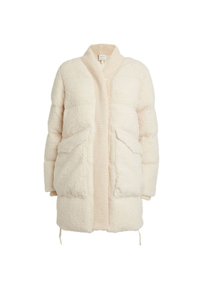 Varley Wynn Fleece Puffer Coat