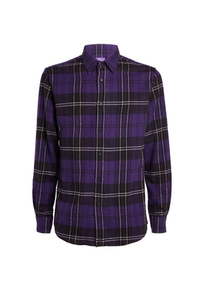 Ralph Lauren Purple Label Cashmere Check Shirt