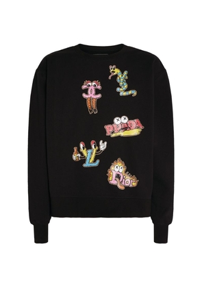 Domrebel Cotton Luxury Brands Sweatshirt
