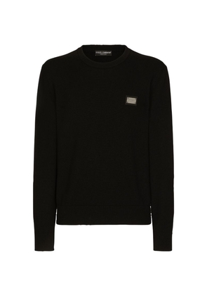 Dolce & Gabbana Wool-Cashmere Essentials Sweater